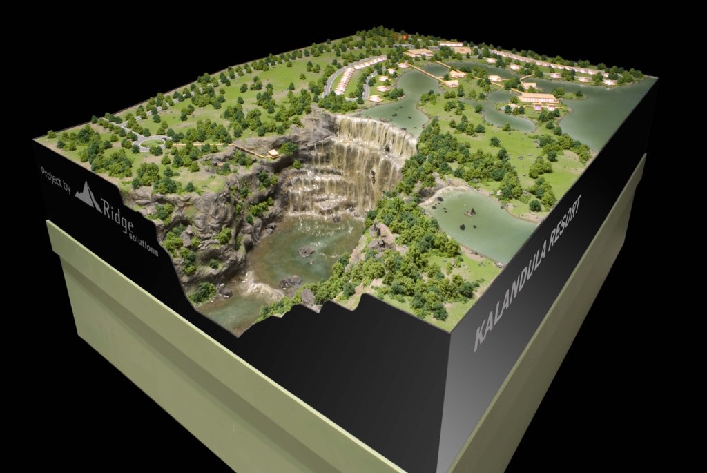 Scale Model - Architectural - Master plan - Kalandula resort - UAE